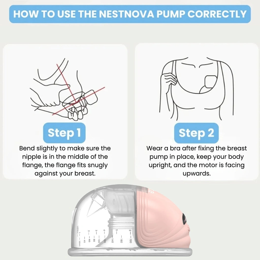 NestNova™ Wearable Breast Pump